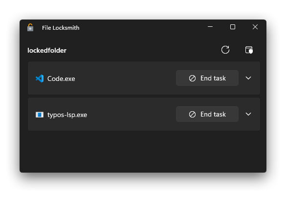 File Locksmith